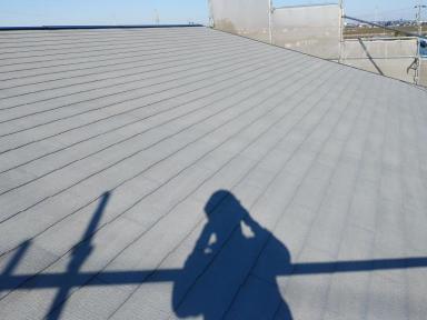 安城市S様邸　劣化したスレート屋根にイージーガードでカバー工法。